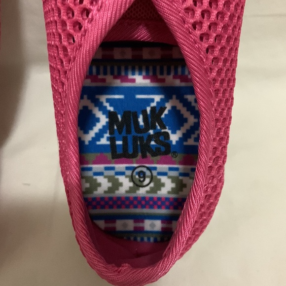 Hot Pink Muk Luks Sneakers - Picture 4 of 5